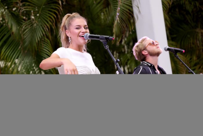 Kelsea Ballerini at Saturday’s SI Swimsuit launch event.